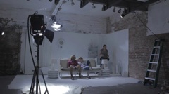 FILM SHOOT 
SET BUILD